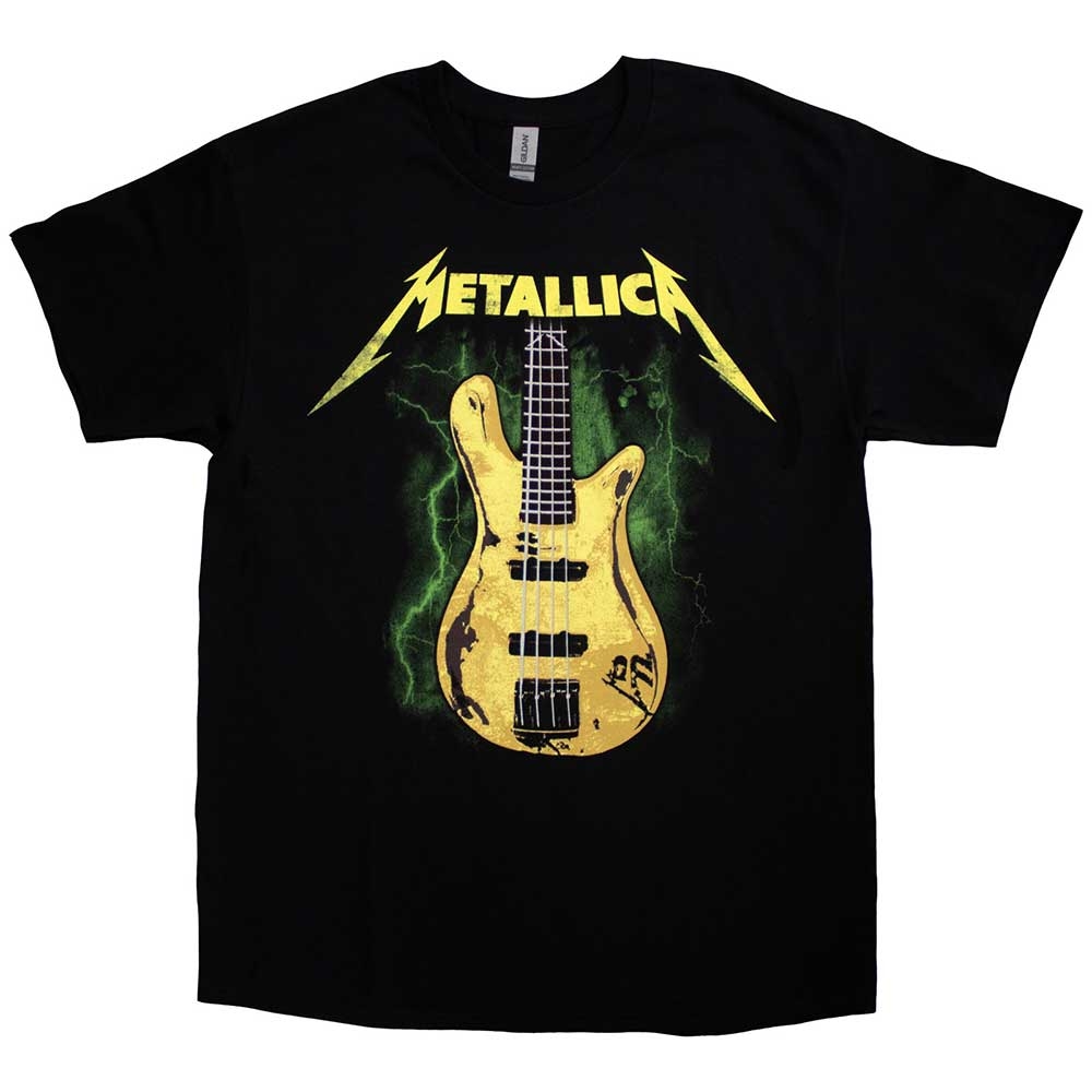 Metallica Unisex T-Shirt: Trujillo M72 Bass (Large)