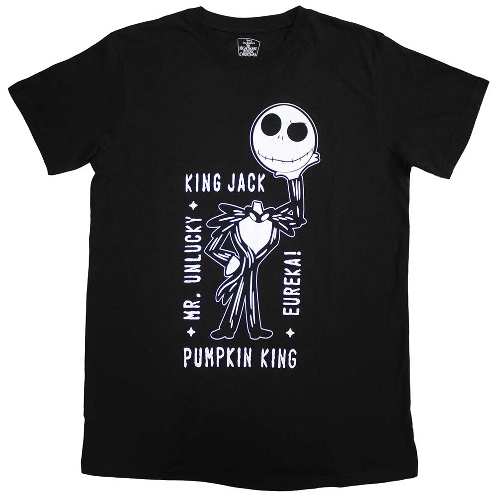 The Nightmare Before Christmas Unisex T-Shirt: Headless Jack (Medium)