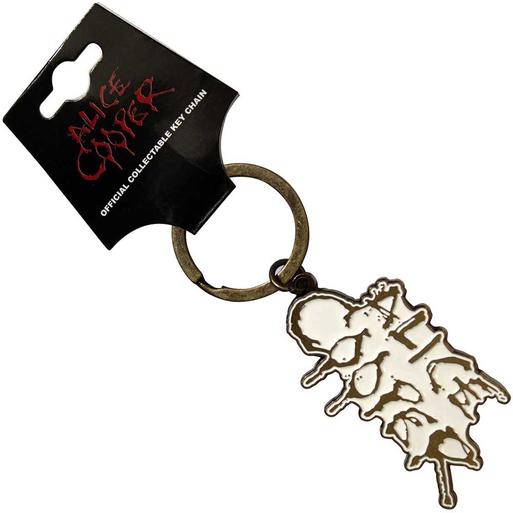 Alice Cooper Keychain: Dripping Logo