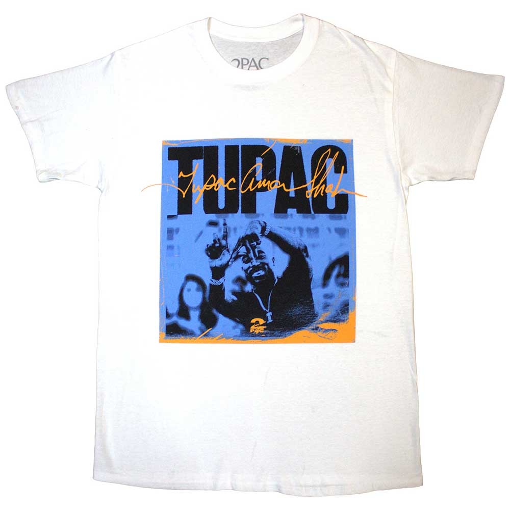 Tupac Unisex T-Shirt: LA Sign (Large)