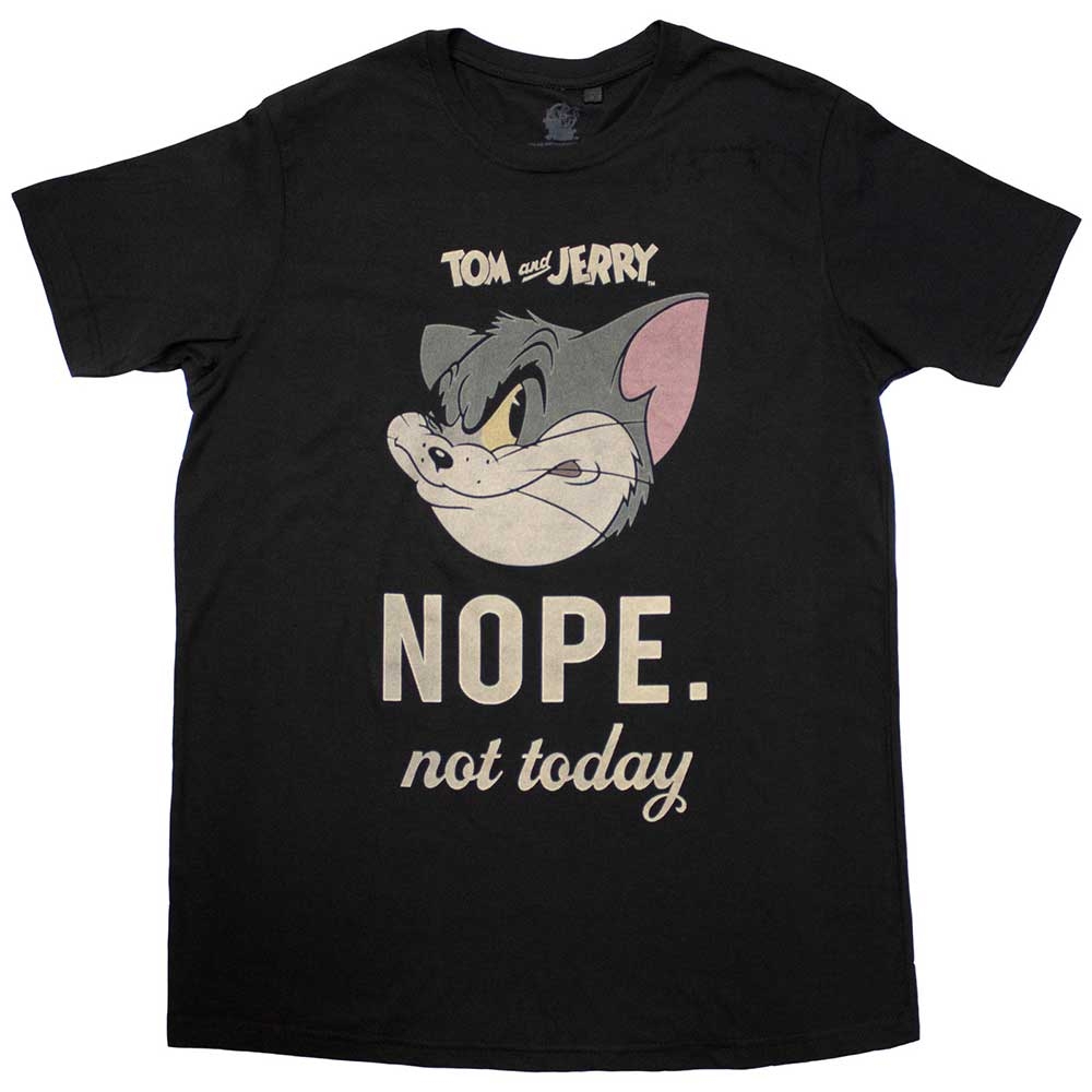 Tom & Jerry Unisex T-Shirt: Not Today (Large)