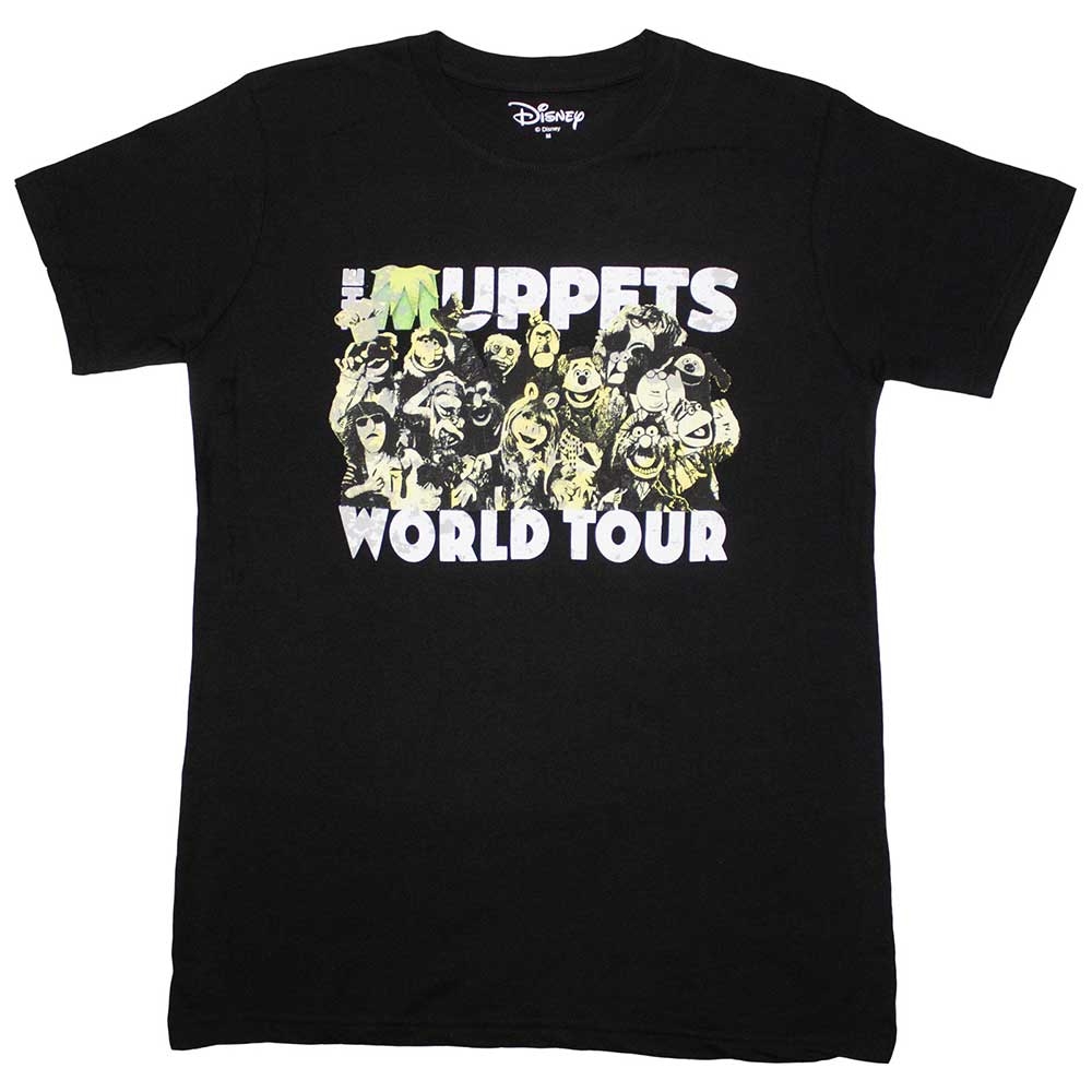 The Muppets Unisex T-Shirt: World Tour (X-Large)