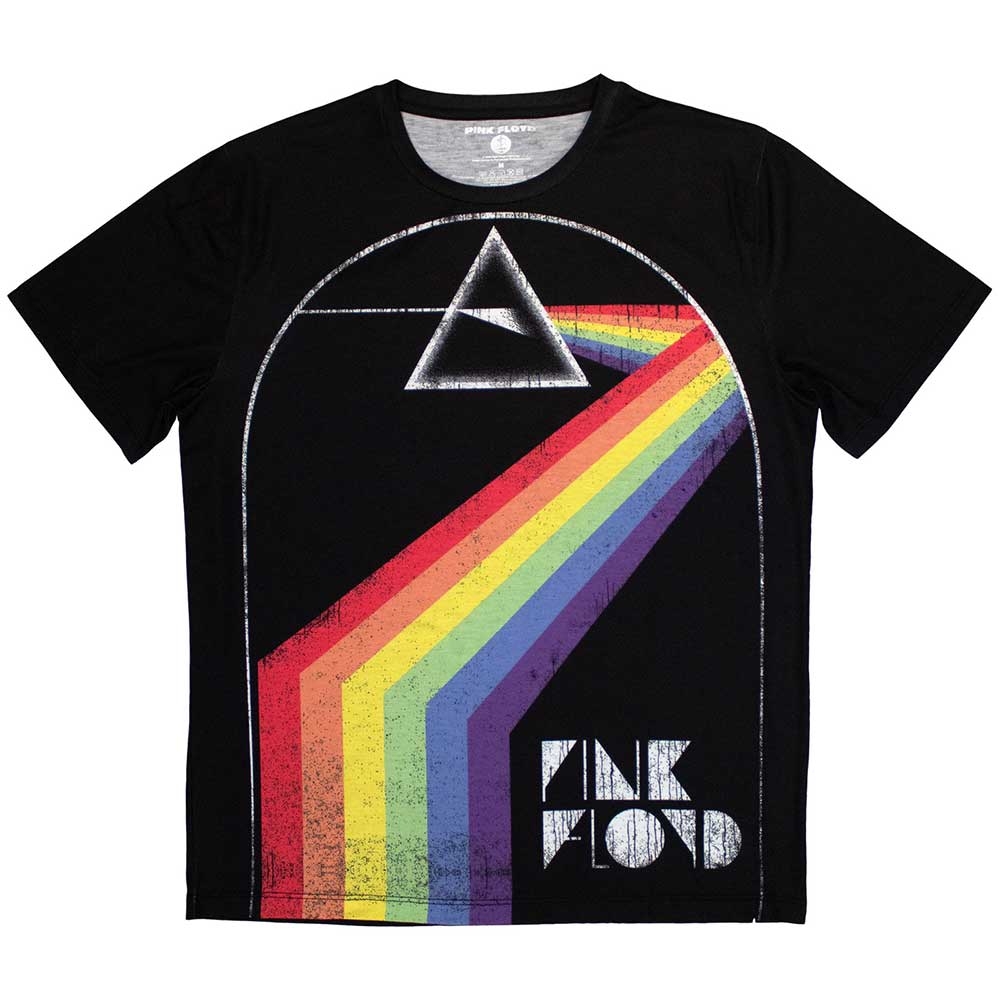 Pink Floyd Unisex Sublimation T-Shirt: Prism Arch (Large)