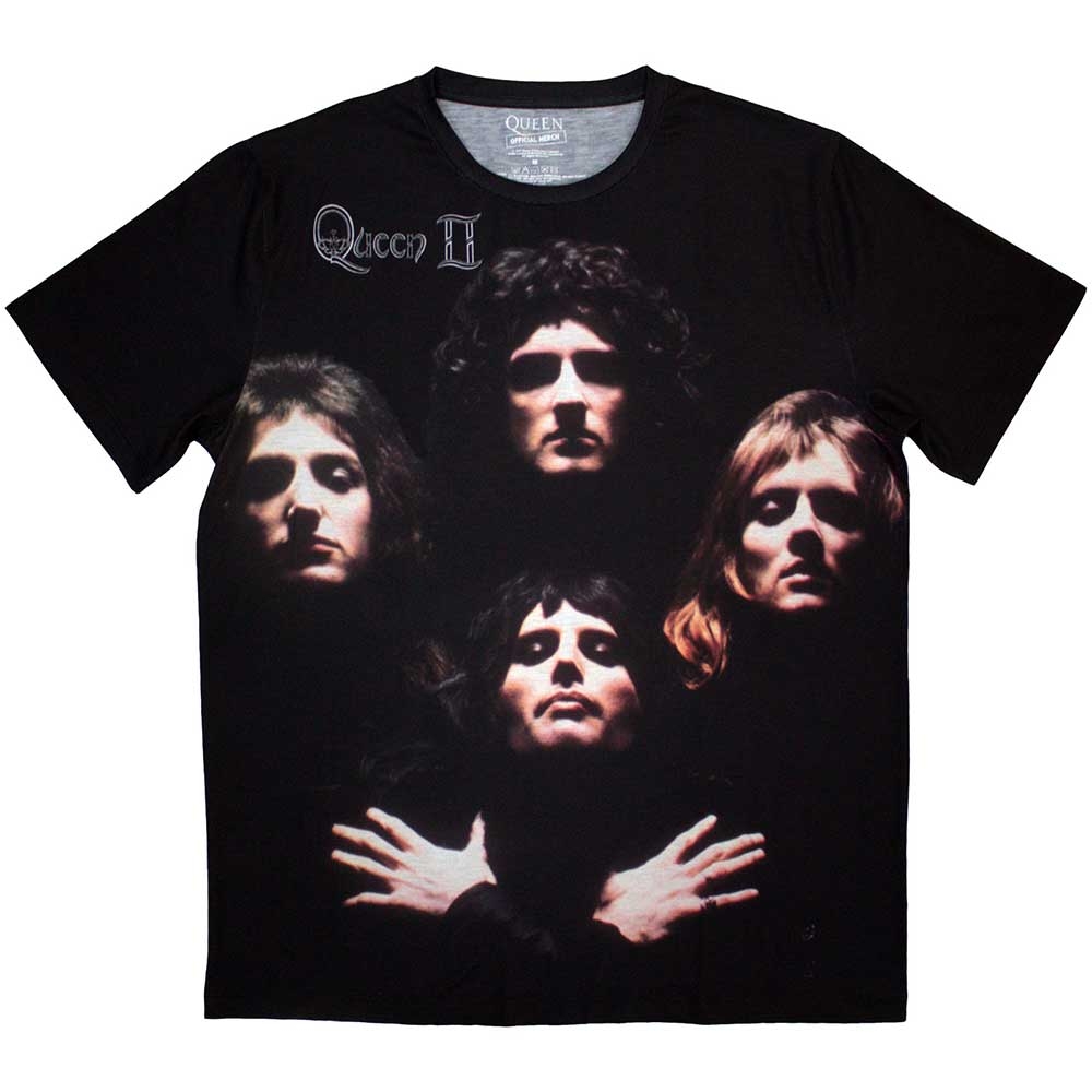 Queen Unisex Sublimation T-Shirt: Bo Rhap Classic (X-Large)