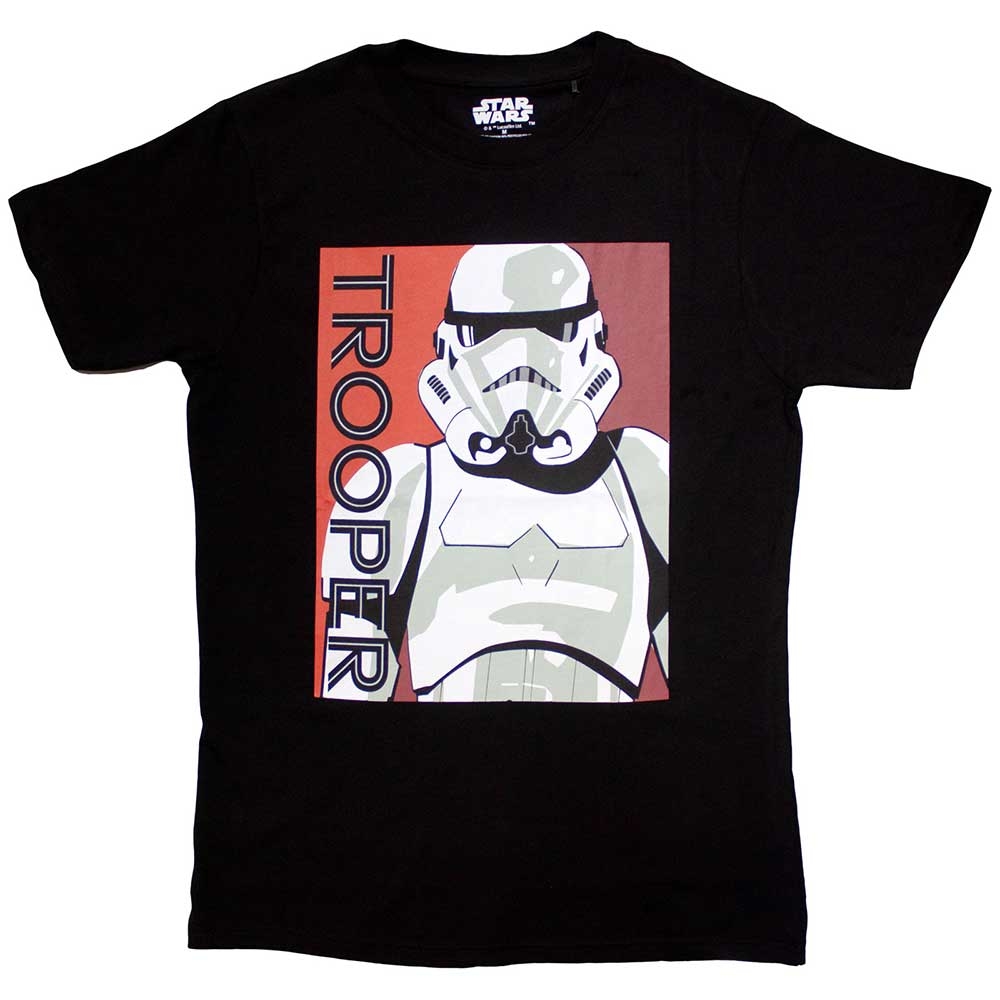 Star Wars Unisex T-Shirt: Trooper Card (XX-Large)