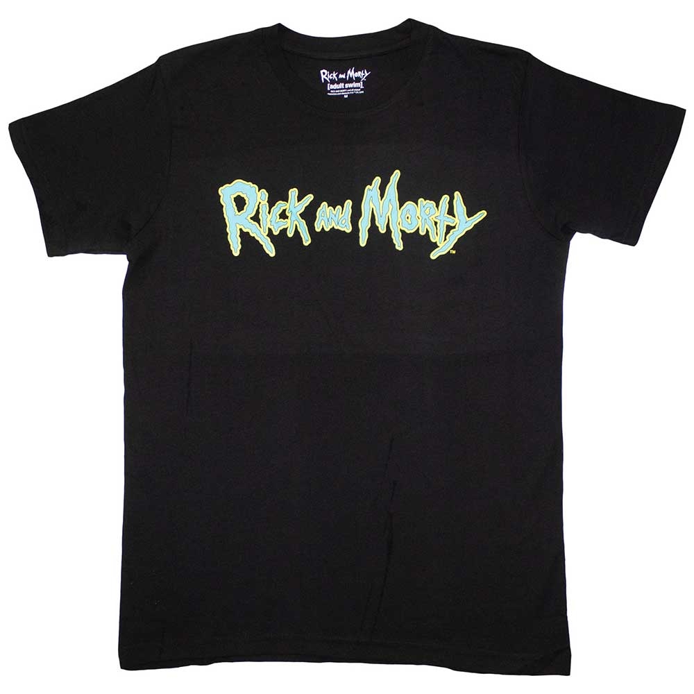 Cartoon Network Unisex T-Shirt: Rick & Morty Logo (Medium)