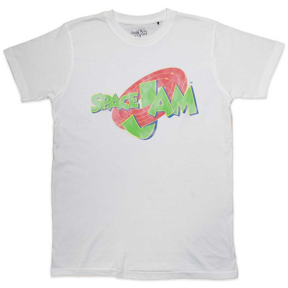 Space Jam Unisex T-Shirt: Retro Logo (X-Large)
