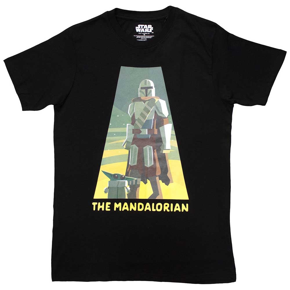Star Wars Unisex T-Shirt: The Mandalorian Spotlight (Small)