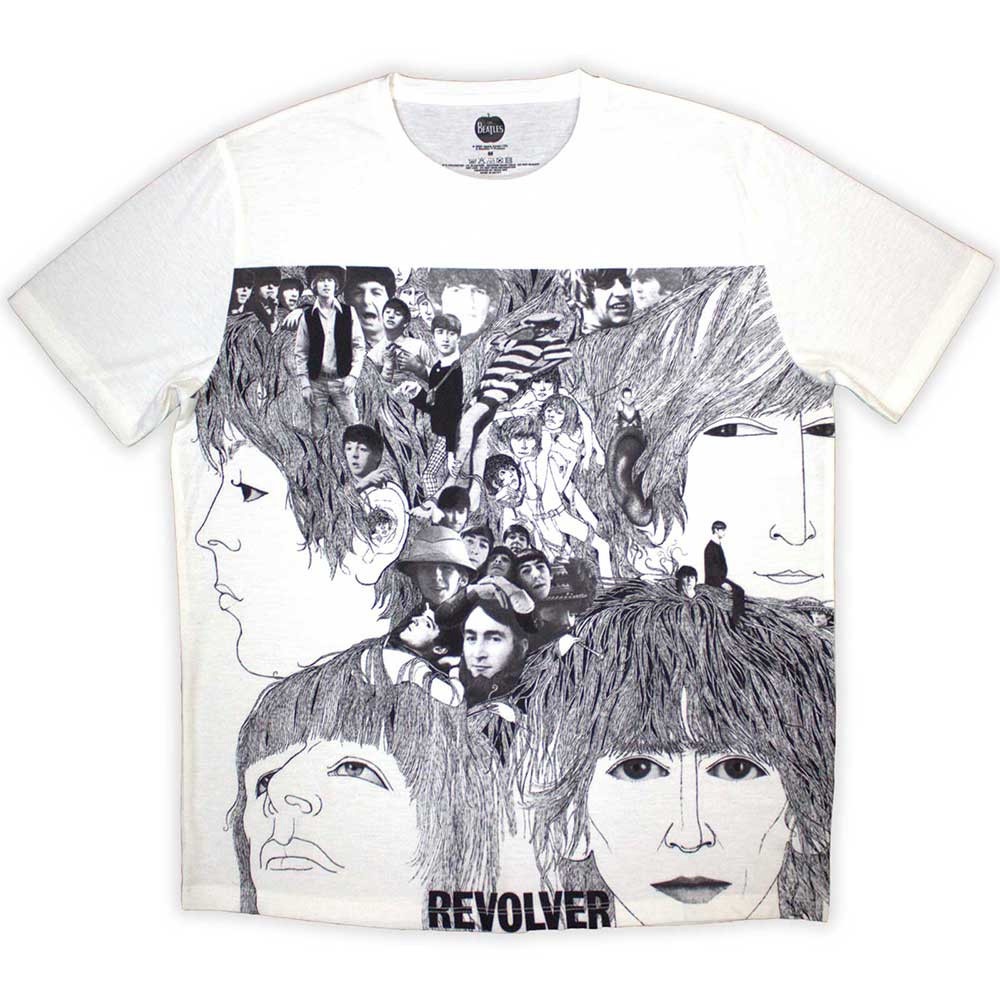 The Beatles Unisex Sublimation T-Shirt: Revolver (XX-Large)