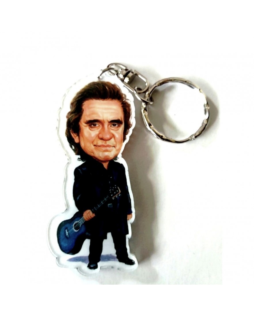 Nyckelring: Johnny Cash