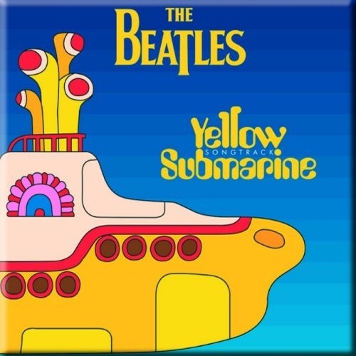 The Beatles Fridge Magnet: Yellow Submarine Songtrack