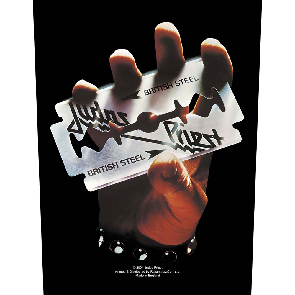 Judas Priest Back Patch: British Steel