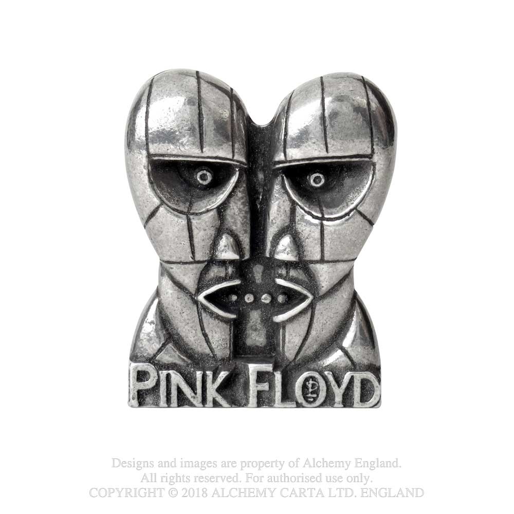 Pink Floyd Pin Badge: Division Bell Heads