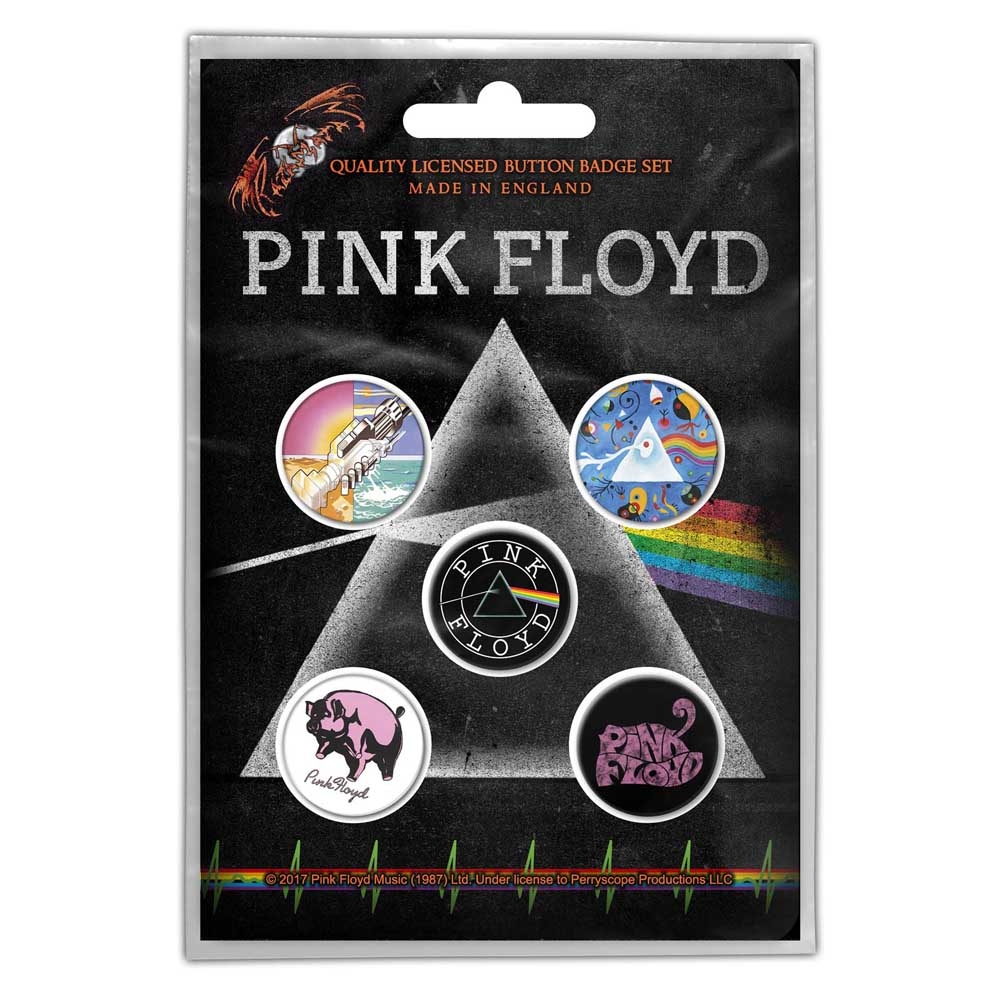 Pink Floyd Button Badge Pack: Prism (Retail Pack)