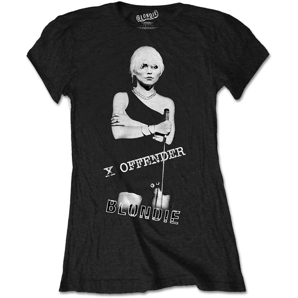 Blondie Ladies T-Shirt: X Offender (Medium)