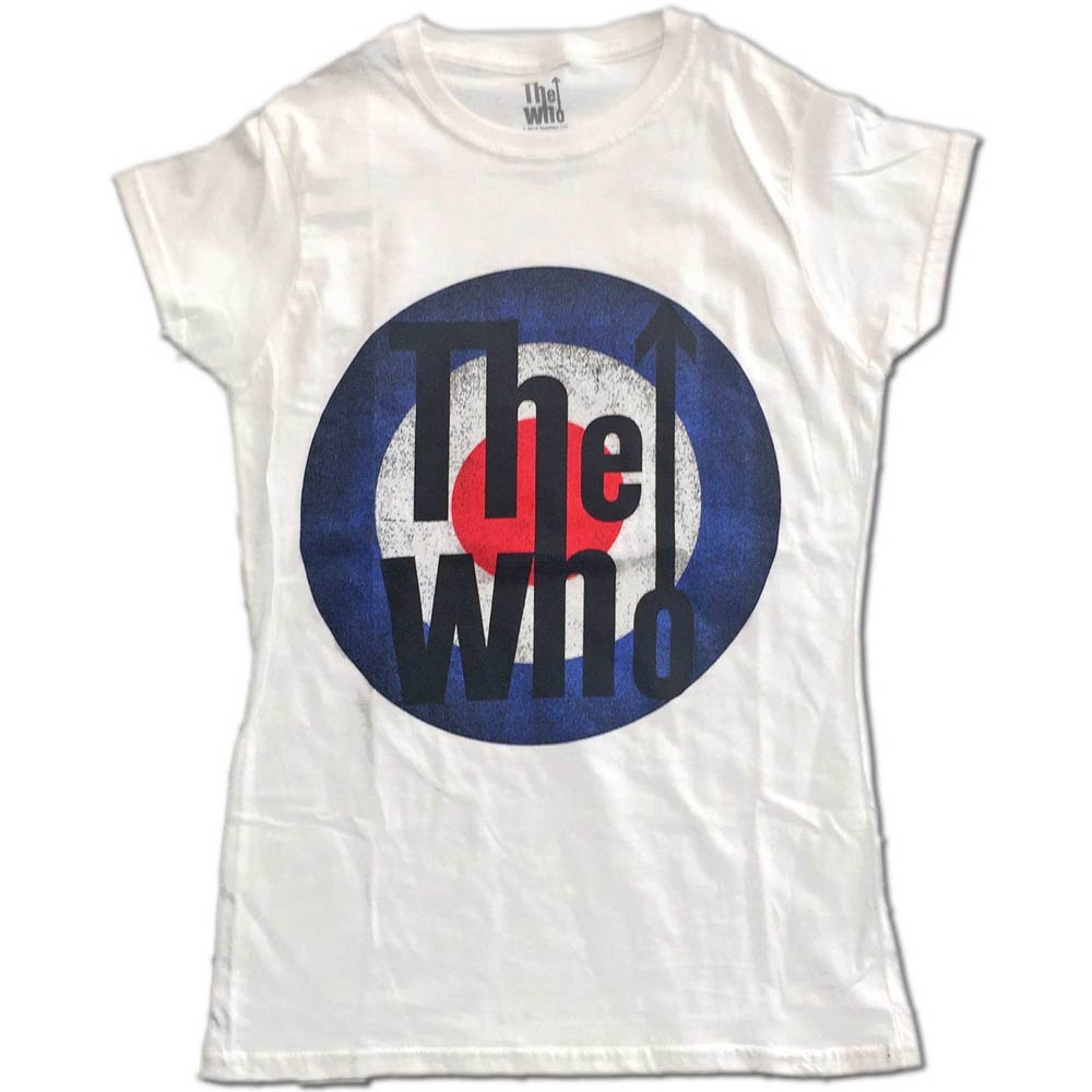 The Who Ladies T-Shirt: Vintage Target (Medium)
