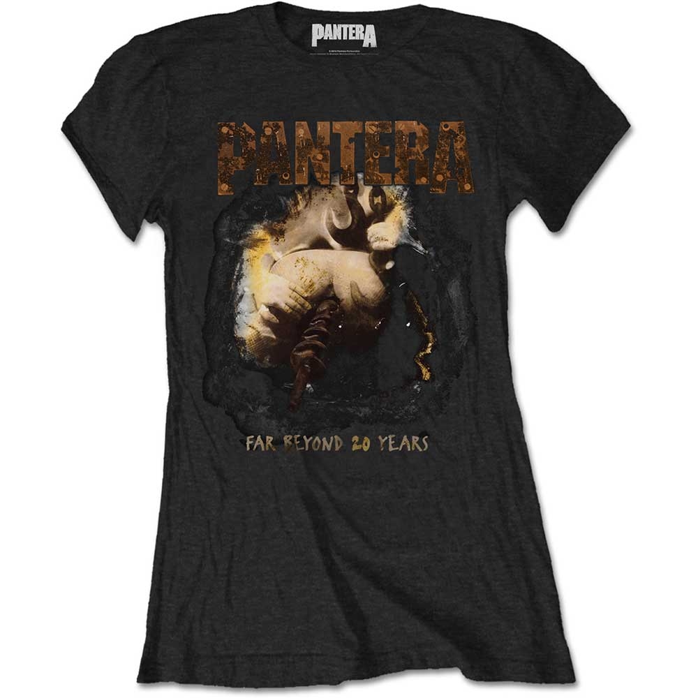 Pantera Ladies T-Shirt: Original Cover (Small)