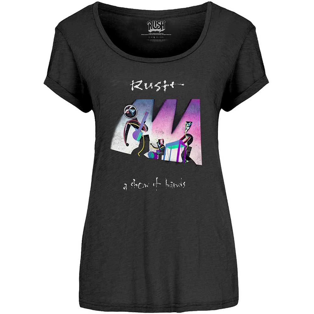 Rush Ladies T-Shirt: Show of Hands (X-Large)