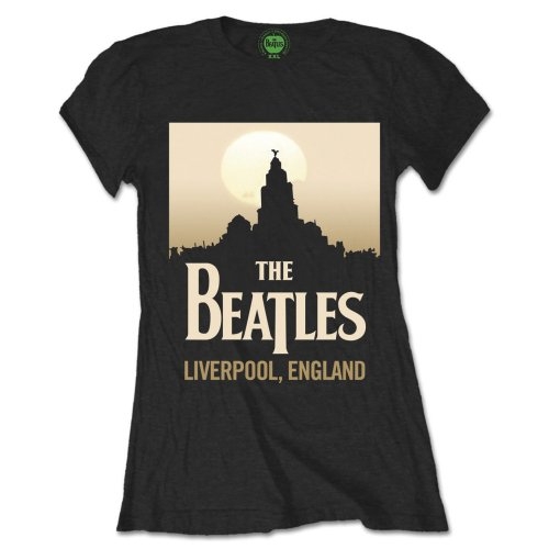 The Beatles Ladies T-Shirt: Liverpool, England (Medium)