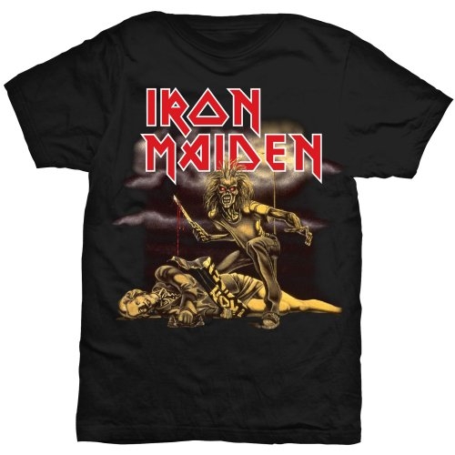Iron Maiden Ladies T-Shirt: Slasher (Skinny Fit) (Large)