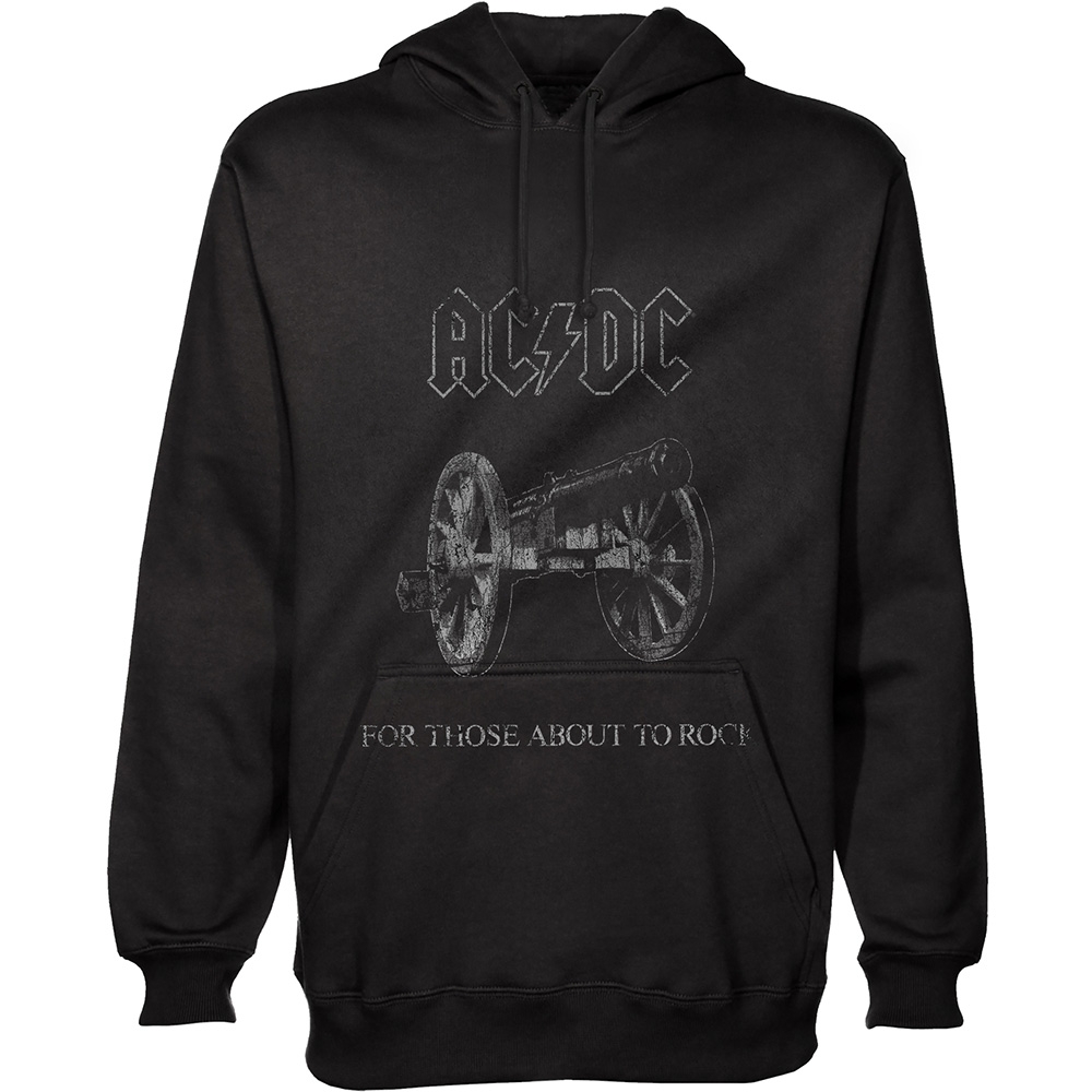 AC/DC Unisex Pullover Hoodie: About to Rock (Small)