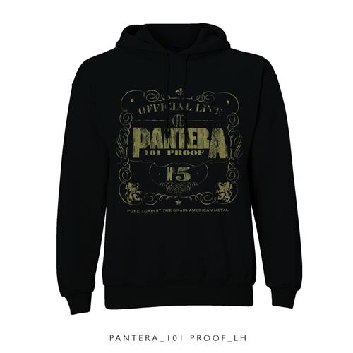 Pantera Unisex Pullover Hoodie: 101 Proof (Medium)