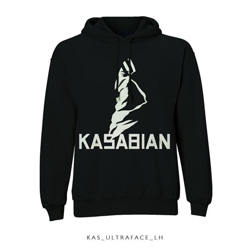 Kasabian Unisex Pullover Hoodie: Ultra Face (XX-Large)