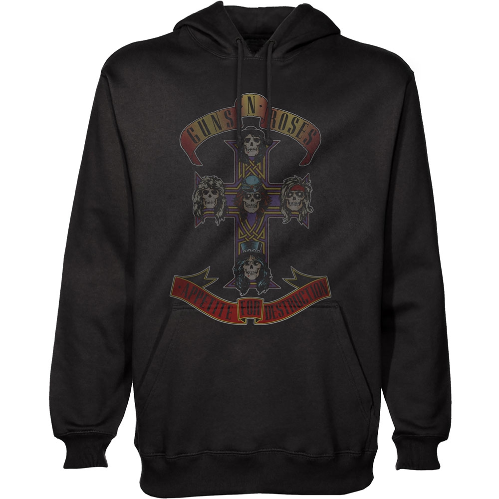 Guns N' Roses Unisex Pullover Hoodie: Appetite for Destruction (XX-Large)