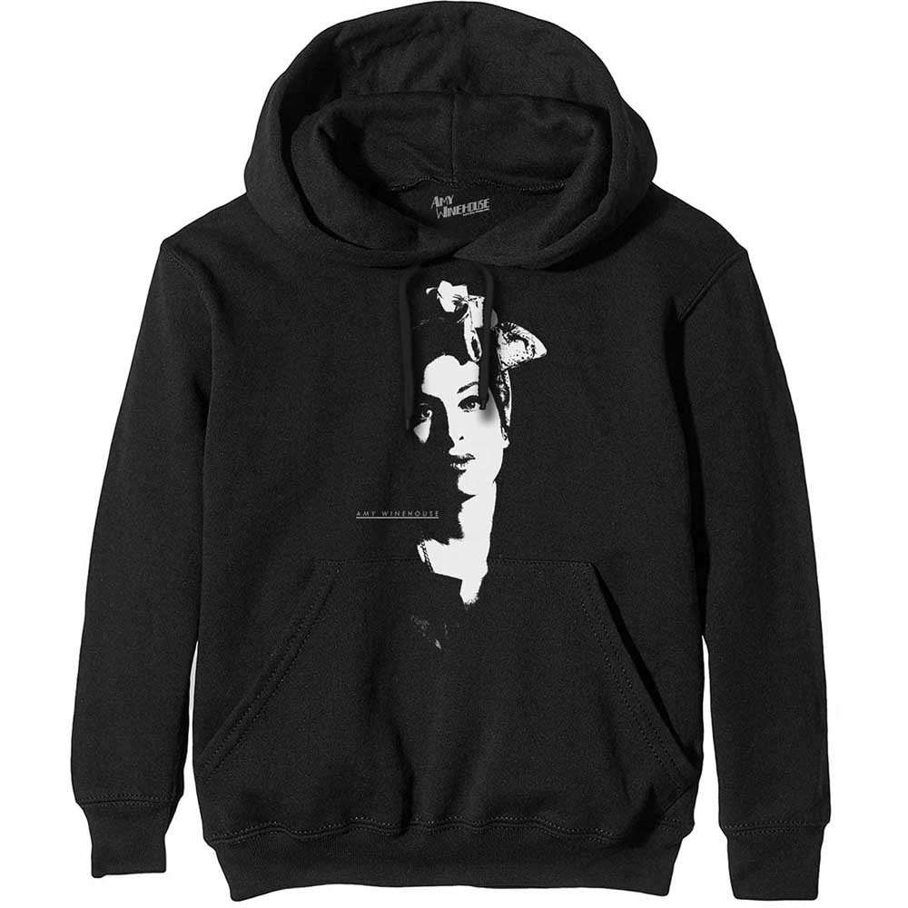 Amy Winehouse Unisex Pullover Hoodie: Scarf Portrait (XX-Large)