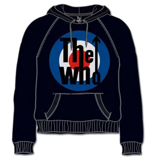 The Who Unisex Pullover Hoodie: Target Classic (Small)