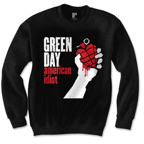 Green Day Unisex Sweatshirt: American Idiot (Small)
