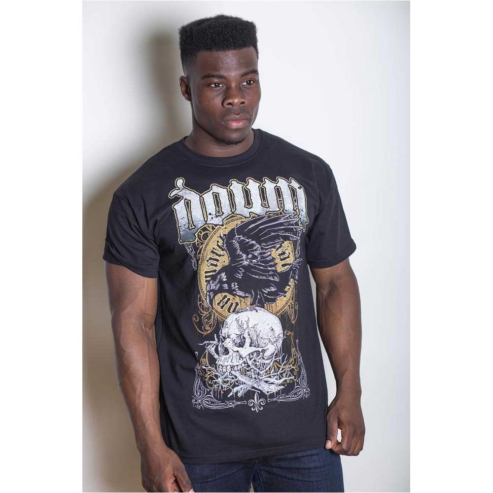 Down Unisex T-Shirt: Swamp Skull (Small)