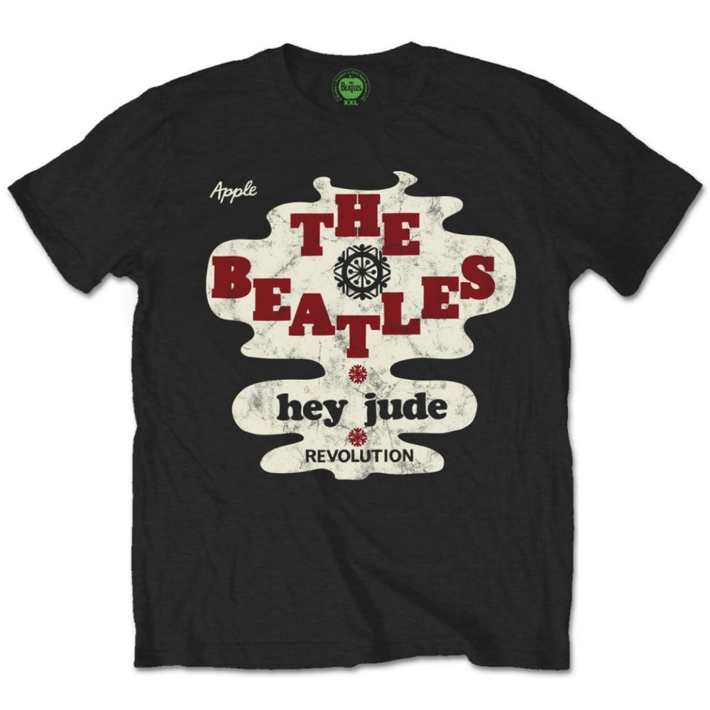The Beatles Unisex T-Shirt: Hey Jude/Revolution (Small)