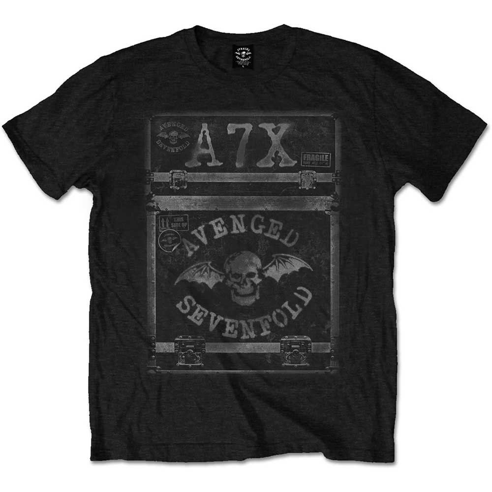 Avenged Sevenfold Unisex T-Shirt: Flightcase (Small)