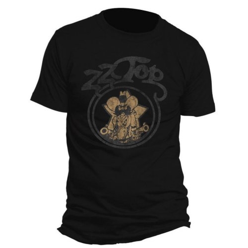 ZZ Top Unisex T-Shirt: Outlaw Village (Small)
