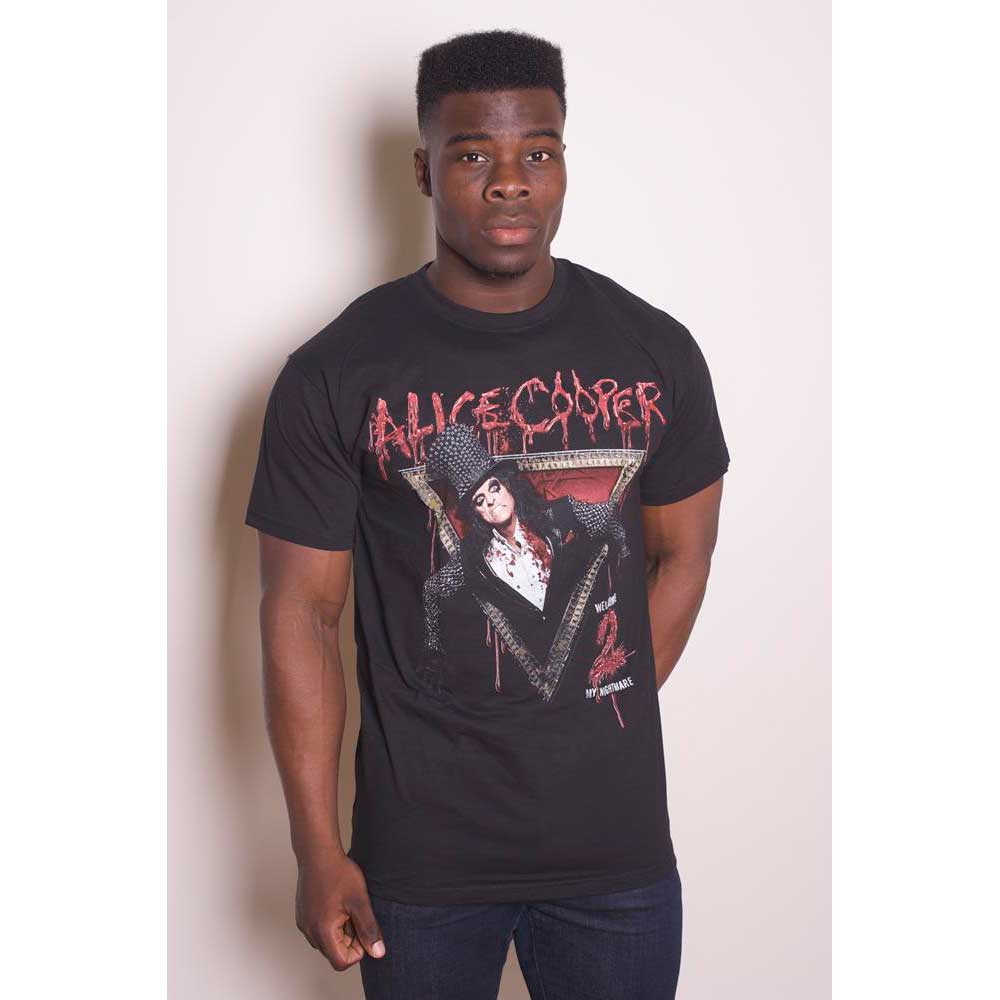 Alice Cooper Unisex T-Shirt: Welcome to my Nightmare (Medium)