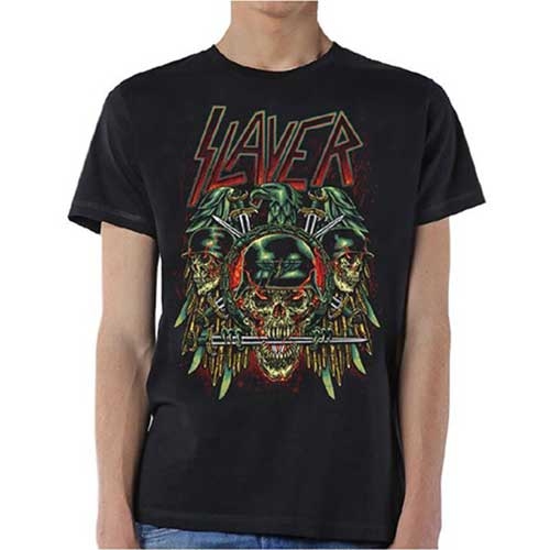 Slayer Unisex T-Shirt: Prey with Background (Small)