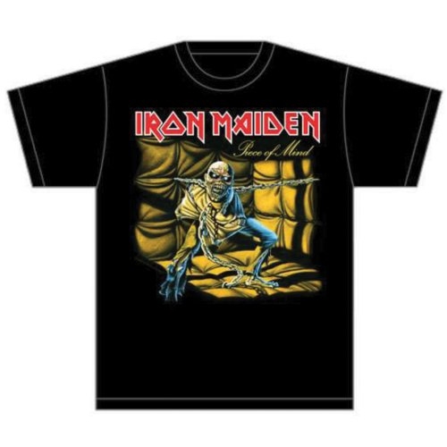 Iron Maiden Unisex T-Shirt: Piece of Mind (Medium)