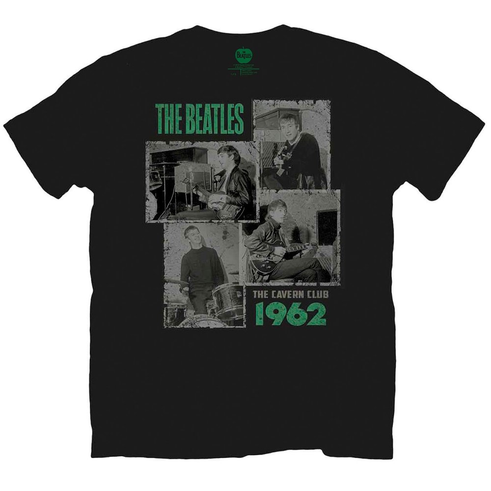 The Beatles Unisex T-Shirt: Cavern Shots 1962. (Medium)