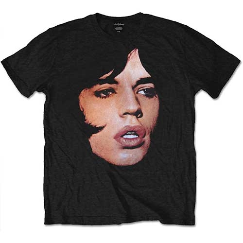 The Rolling Stones Unisex T-Shirt: Mick Portrait (Medium)