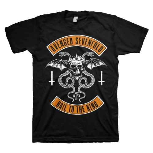 Avenged Sevenfold Unisex T-Shirt: Hail to the King (Medium)
