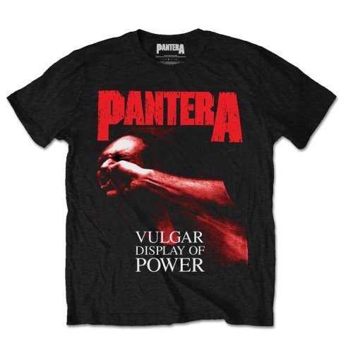 Pantera Unisex T-Shirt: Red Vulgar (Medium)