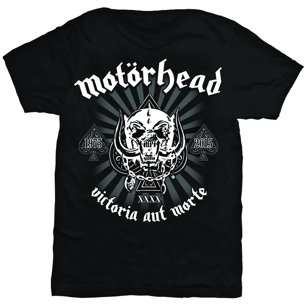 Motorhead Unisex T-Shirt: Victoria Aut Morte (Medium)