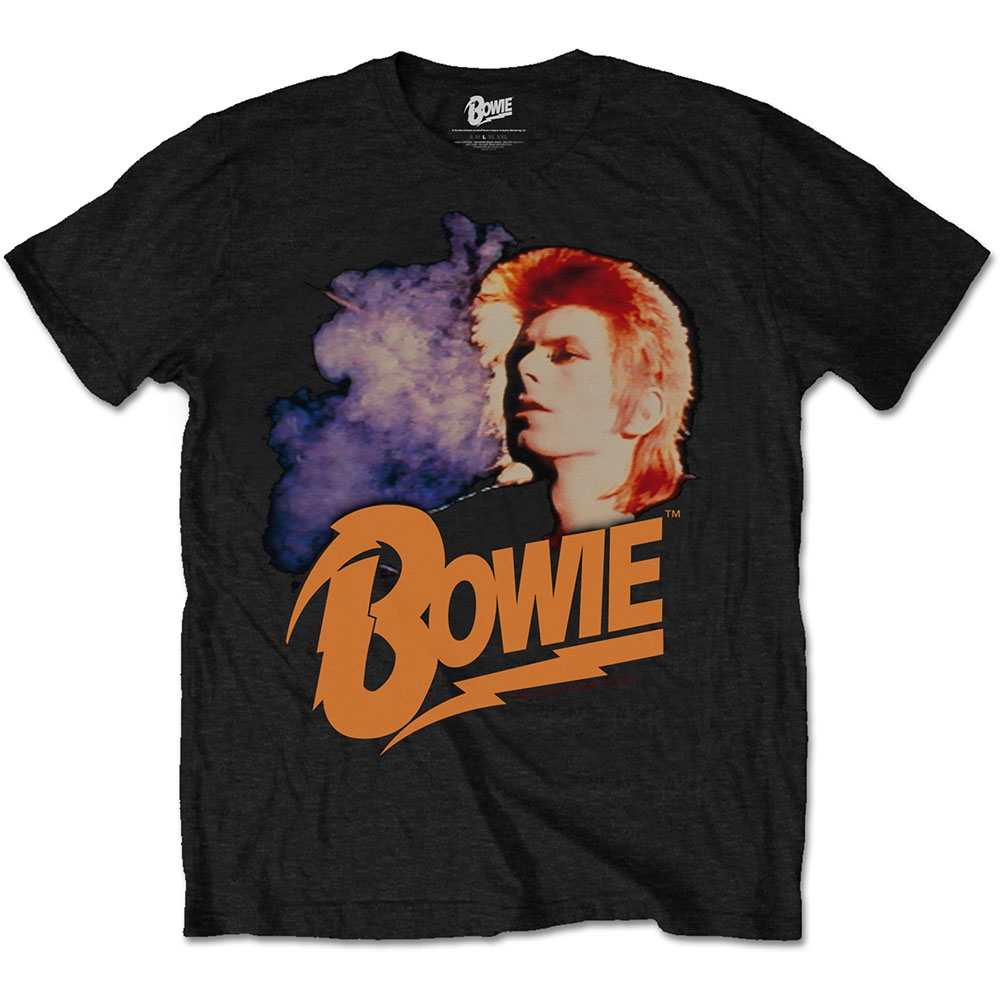 David Bowie Unisex T-Shirt: Retro Bowie (Medium)
