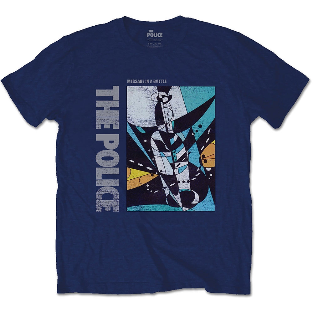 The Police Unisex T-Shirt: Message in a Bottle (Medium)