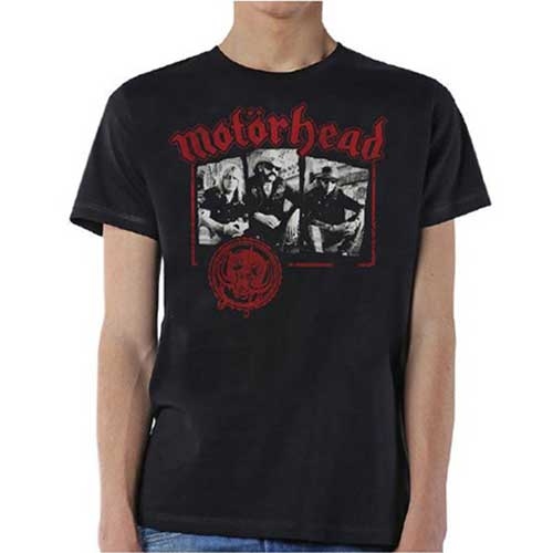 Motorhead Unisex T-Shirt: Stamped (Medium)