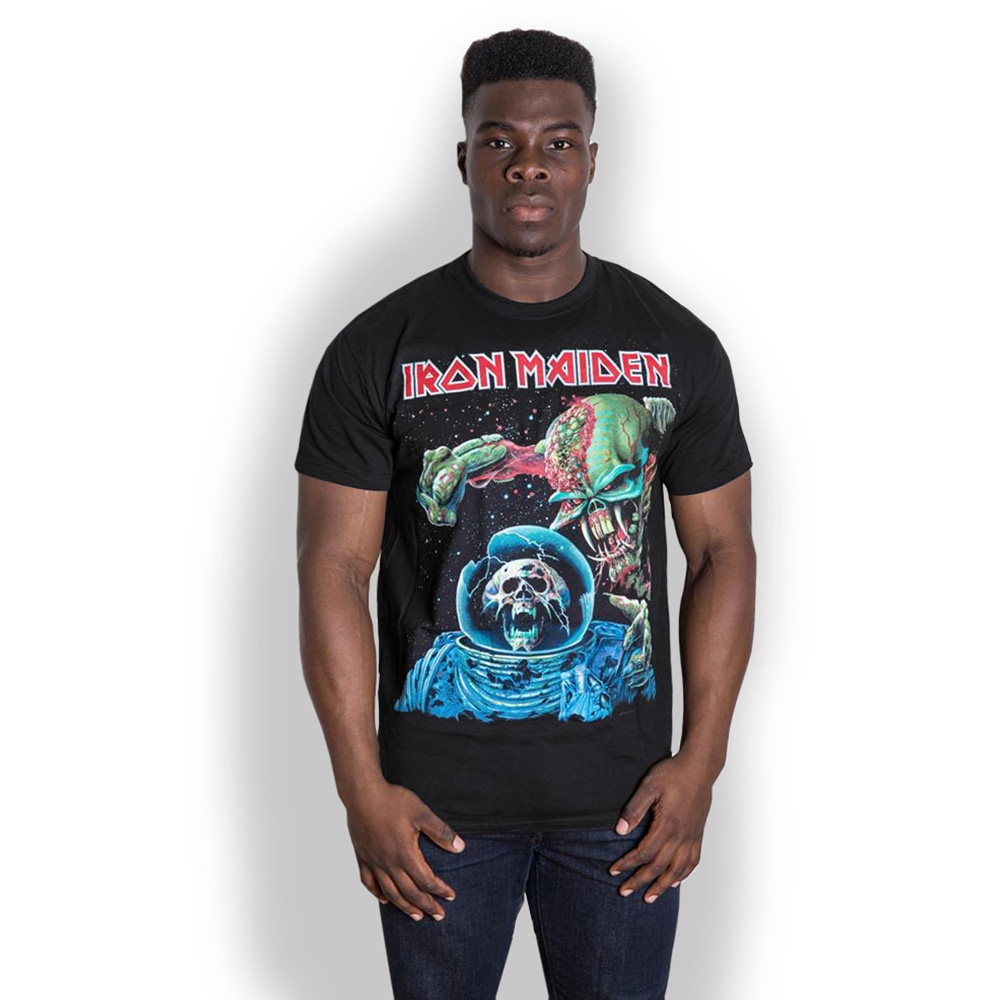 Iron Maiden Unisex T-Shirt: Final Frontier Album (Large)