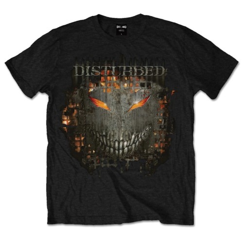 Disturbed Unisex T-Shirt: Fire Behind (Large)