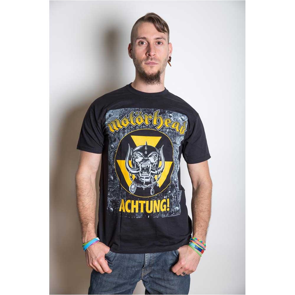 Motorhead Unisex T-Shirt: Achtung! (Large)