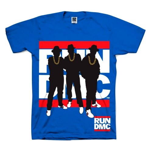 Run DMC Unisex T-Shirt: Silhouette (Large)